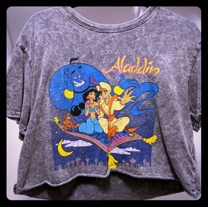 Forever 21 Aladdin Crop tee